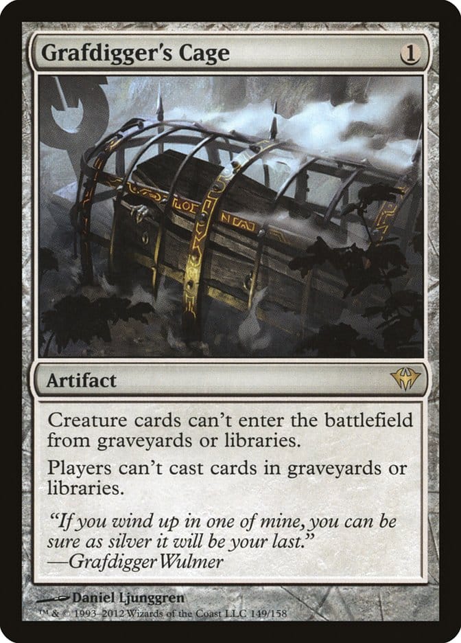 Grafdigger's Cage [Dark Ascension] Magic: The Gathering