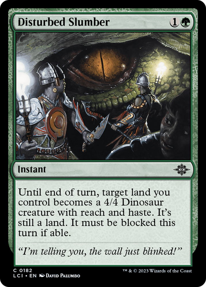 Disturbed Slumber [The Lost Caverns of Ixalan] Magic: The Gathering