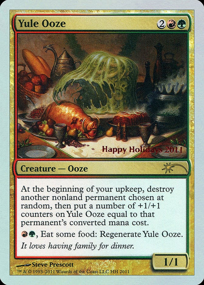 Yule Ooze [Happy Holidays] Magic: The Gathering