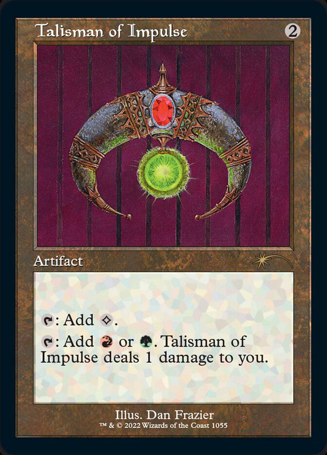 Talisman of Impulse [Secret Lair Drop Series] Magic: The Gathering