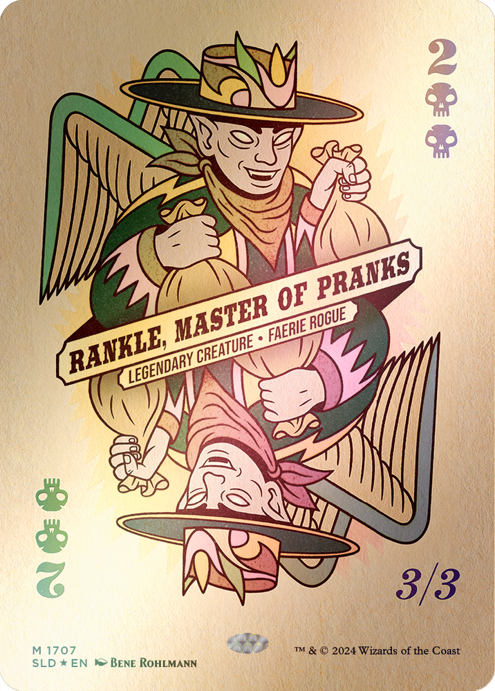 Rankle, Master of Pranks (Rainbow Foil) [Secret Lair Drop Series] Magic: The Gathering