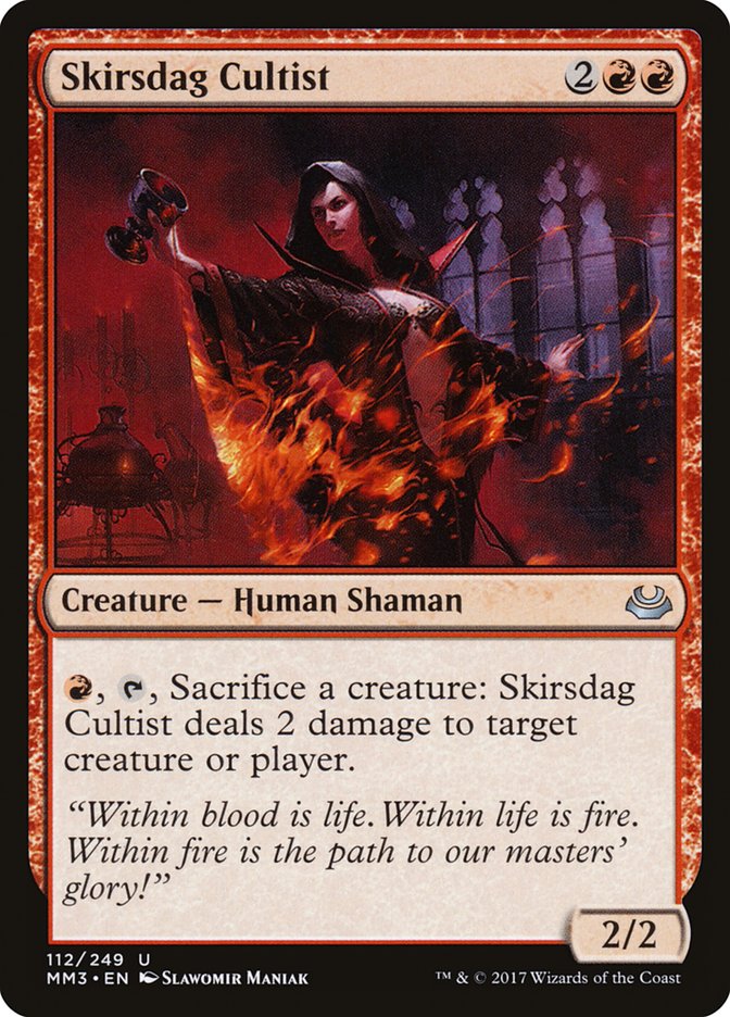 Skirsdag Cultist [Modern Masters 2017] Magic: The Gathering