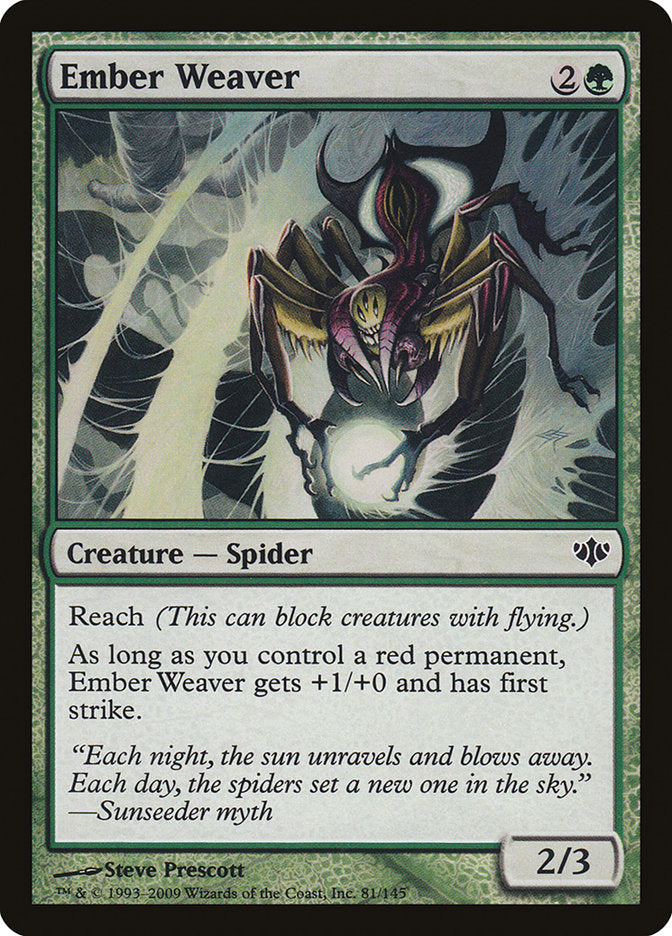Ember Weaver [Conflux] Magic: The Gathering