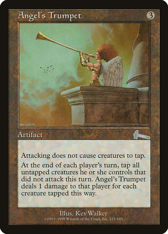 Angel's Trumpet [Urza's Legacy] Magic: The Gathering