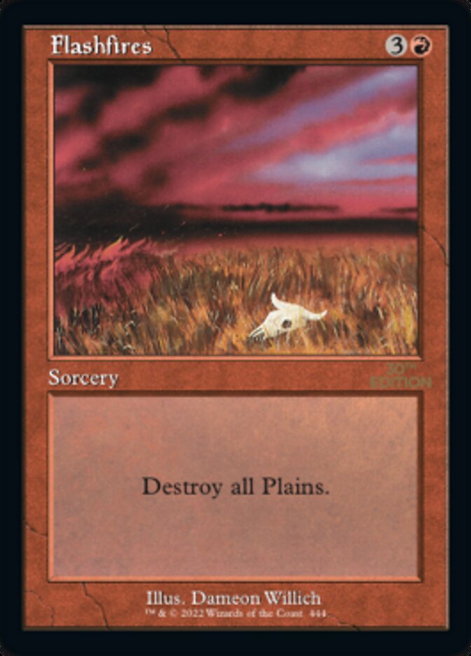 Flashfires (Retro) [30th Anniversary Edition] Magic: The Gathering