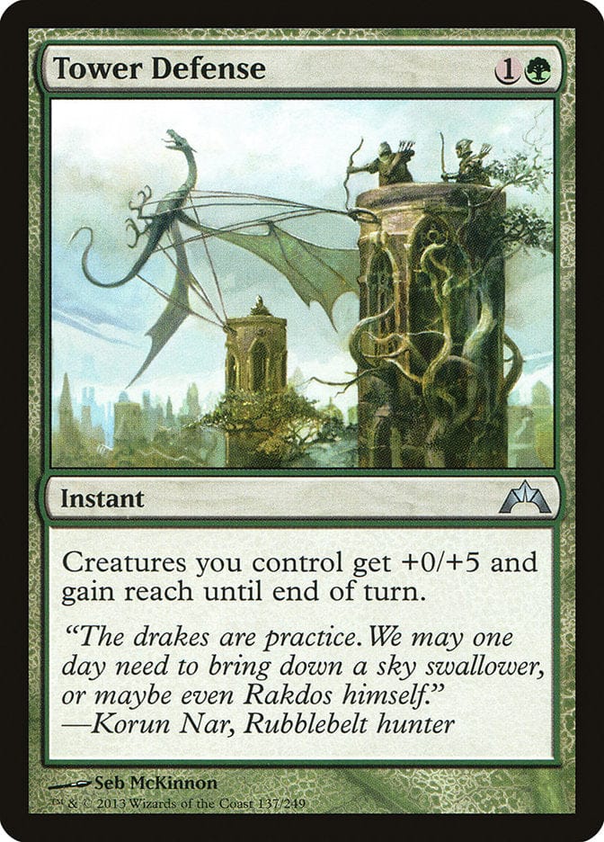 Tower Defense [Gatecrash] Magic: The Gathering
