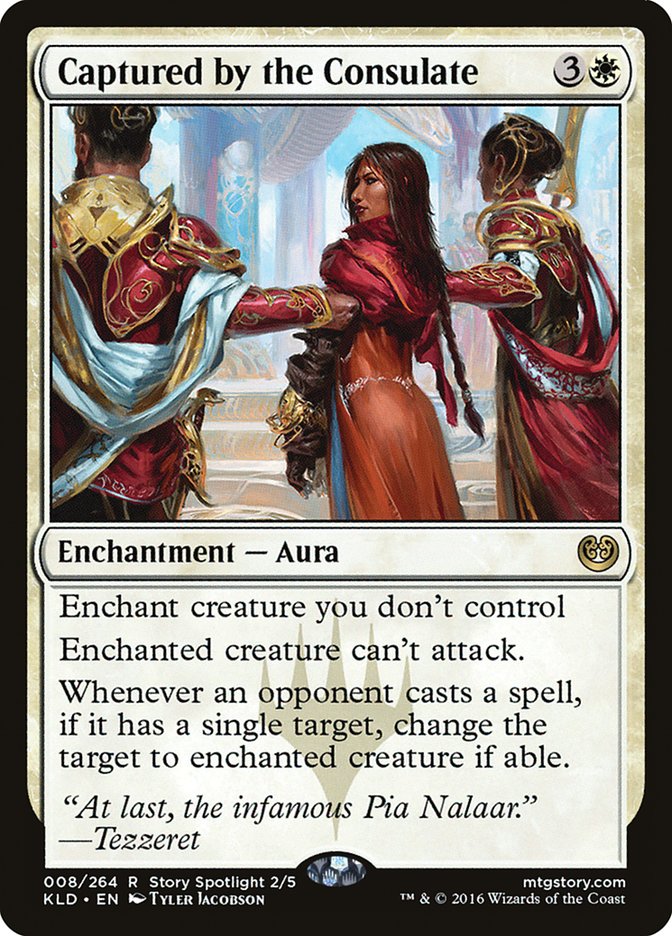 Captured by the Consulate [Kaladesh] Magic: The Gathering