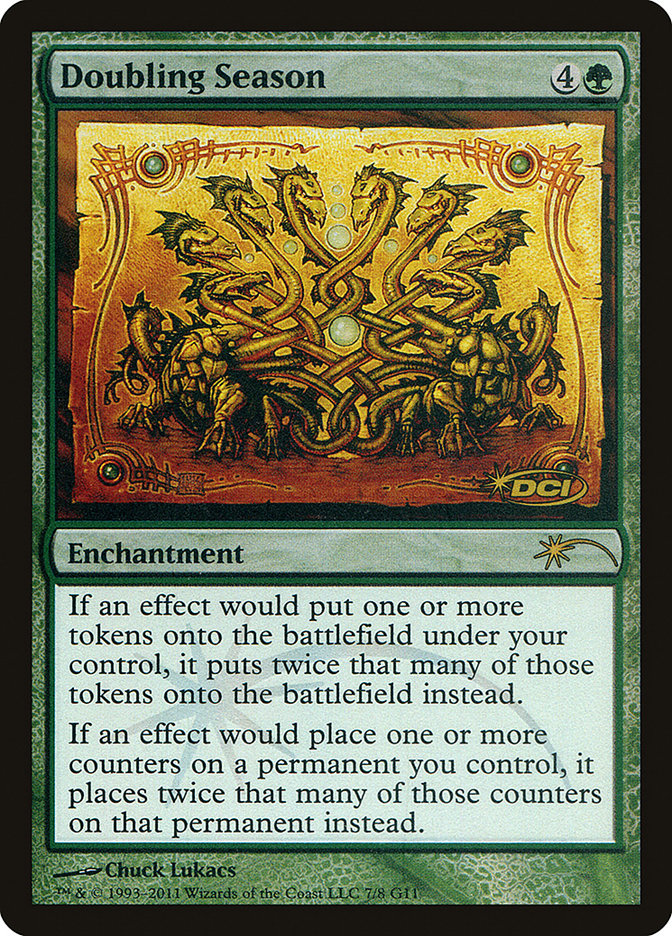 Doubling Season [Judge Gift Cards 2011] Magic: The Gathering