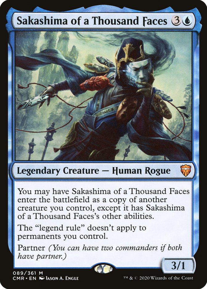 Sakashima of a Thousand Faces [Commander Legends] Magic: The Gathering