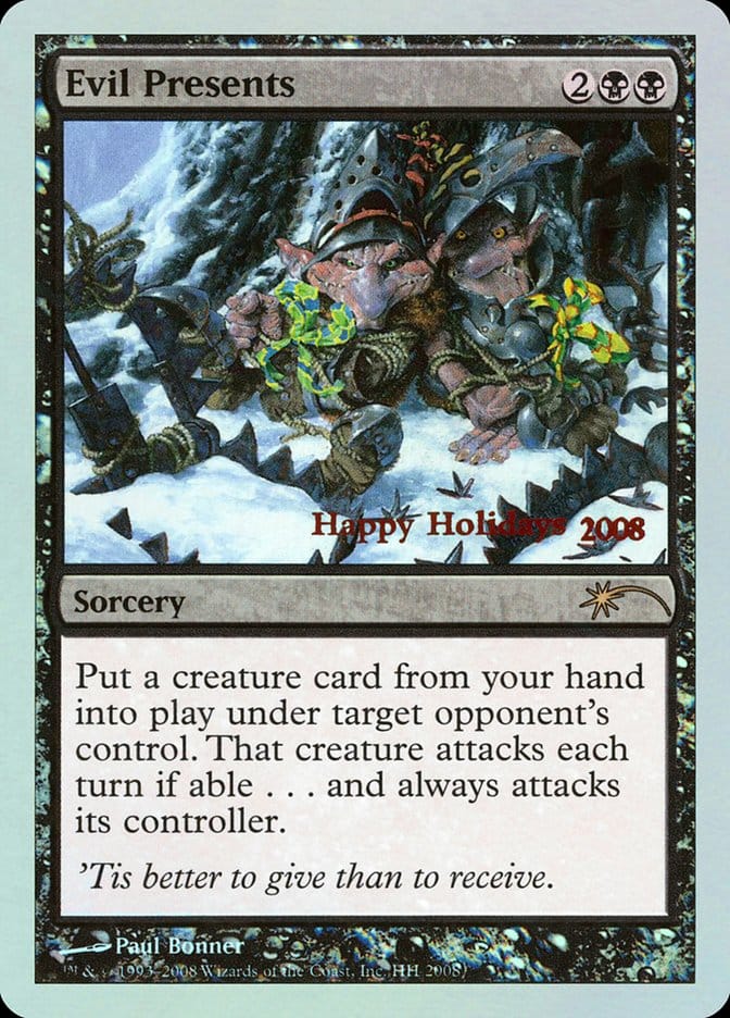 Evil Presents [Happy Holidays] Magic: The Gathering