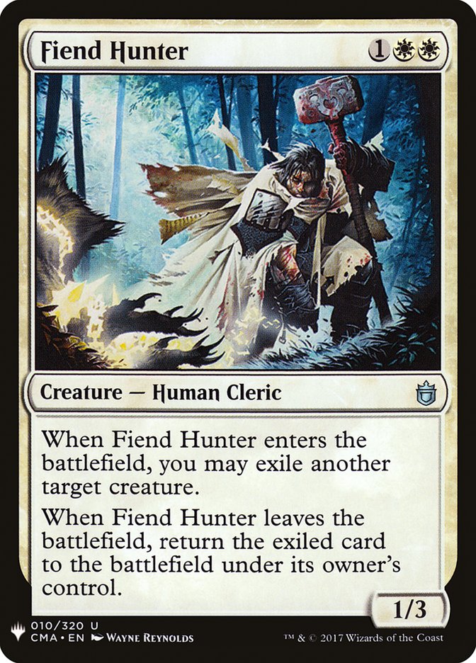 Fiend Hunter [Mystery Booster] Magic: The Gathering