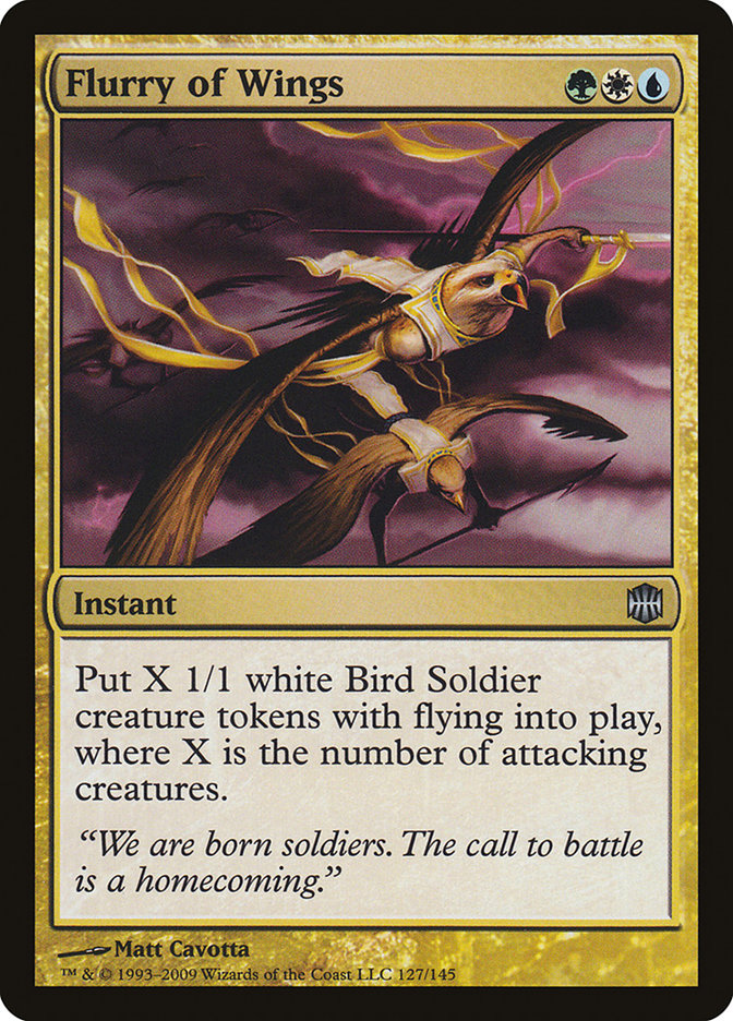 Flurry of Wings [Alara Reborn] Magic: The Gathering