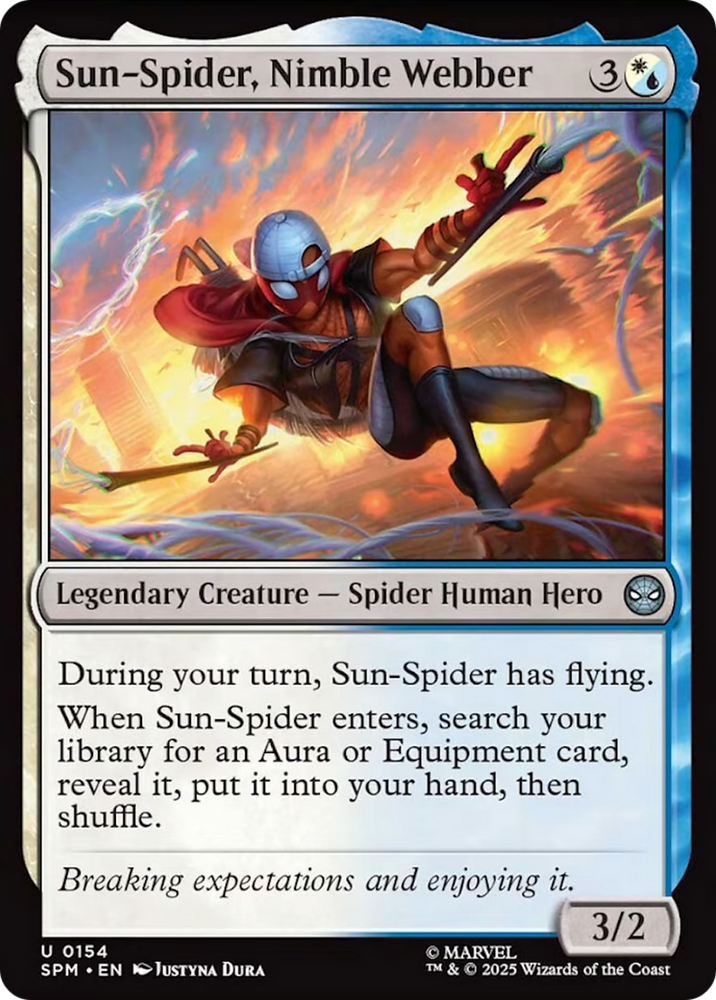 Sun-Spider, Nimble Webber [Marvel's Spider-Man] Magic: The Gathering