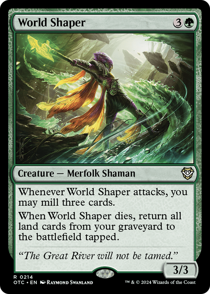 World Shaper [Outlaws of Thunder Junction Commander] Magic: The Gathering