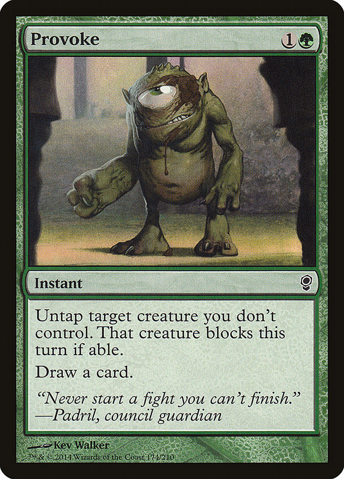 Provoke [Conspiracy] Magic: The Gathering