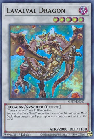 Lavalval Dragon [GFTP-EN047] Ultra Rare - Yugioh Cards For Your TCG Needs!