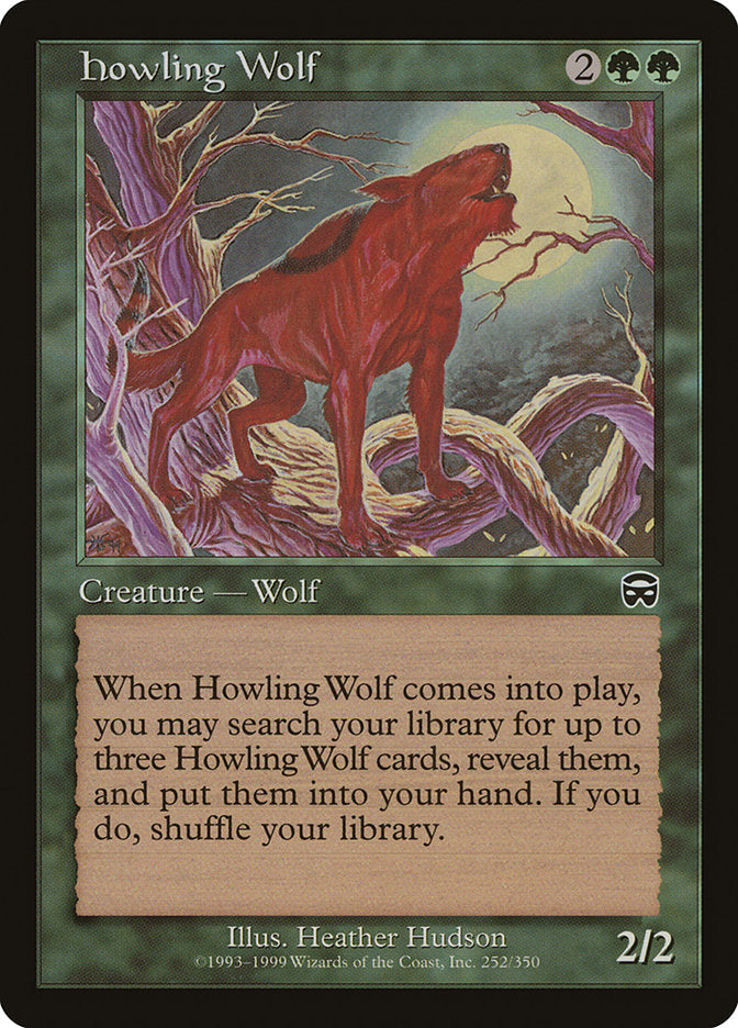 Howling Wolf [Mercadian Masques] Magic: The Gathering