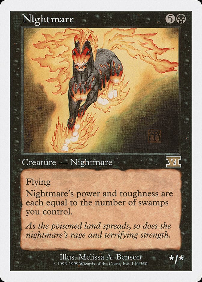 Nightmare [Classic Sixth Edition] Magic: The Gathering