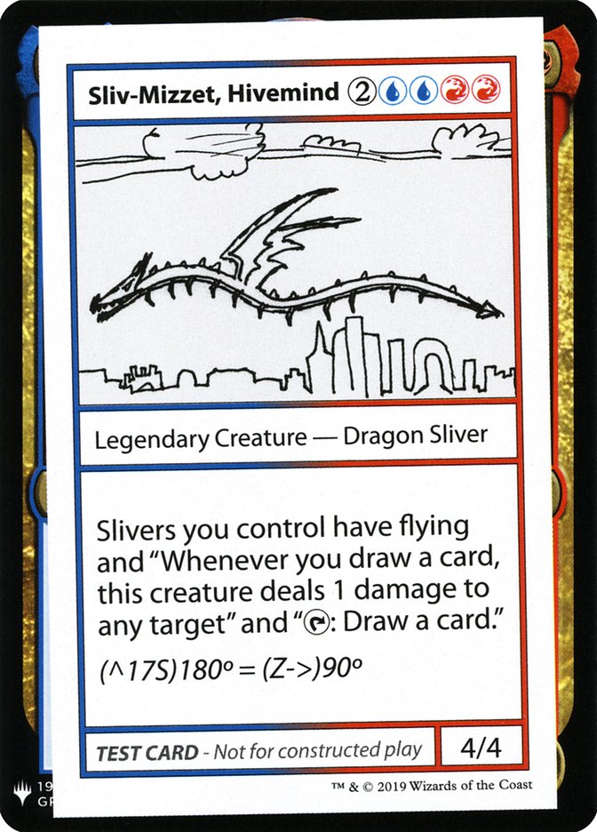 Sliv-Mizzet, Hivemind [Mystery Booster Playtest Cards] Magic: The Gathering