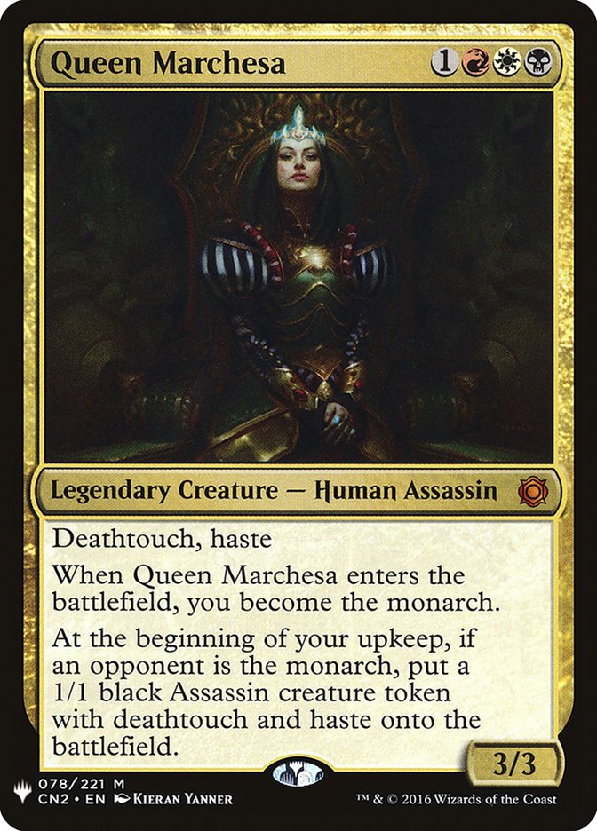 Queen Marchesa [Mystery Booster] Magic: The Gathering