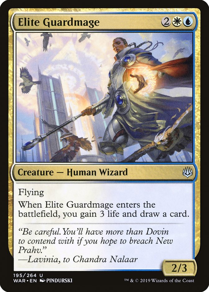 Elite Guardmage [War of the Spark] Magic: The Gathering