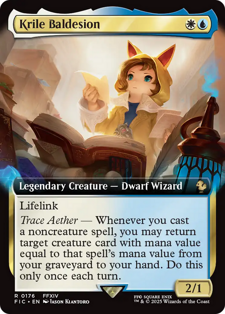 Krile Baldesion (Extended Art) [FINAL FANTASY Commander] Magic: The Gathering