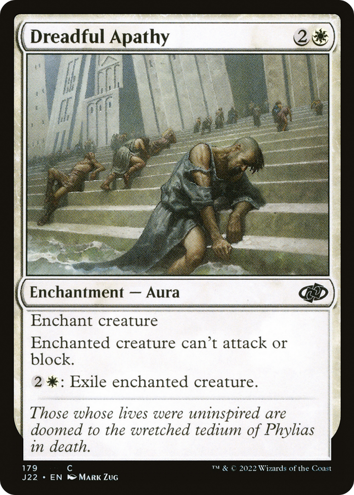 Dreadful Apathy [Jumpstart 2022] Magic: The Gathering