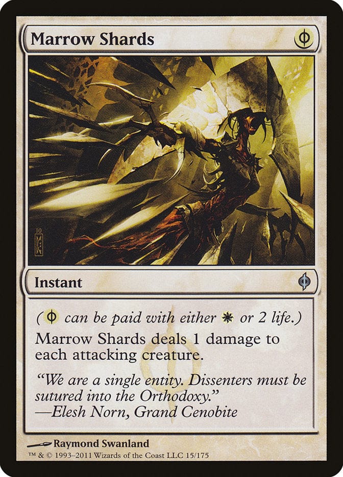 Marrow Shards [New Phyrexia] Magic: The Gathering