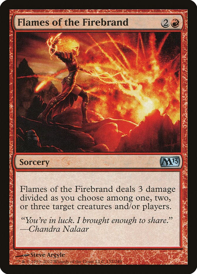 Flames of the Firebrand [Magic 2013] Magic: The Gathering