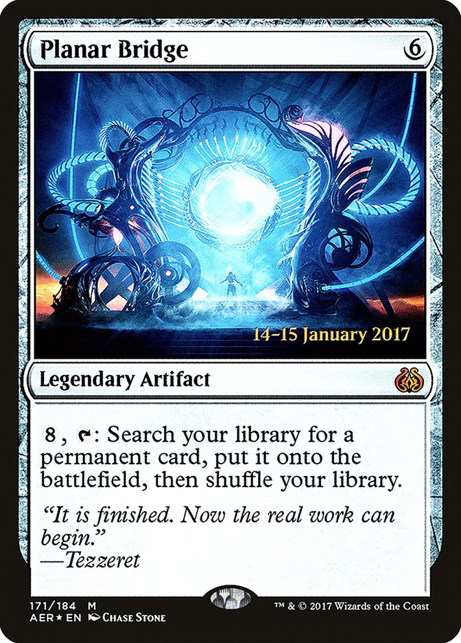 Planar Bridge [Aether Revolt Prerelease Promos] Magic: The Gathering