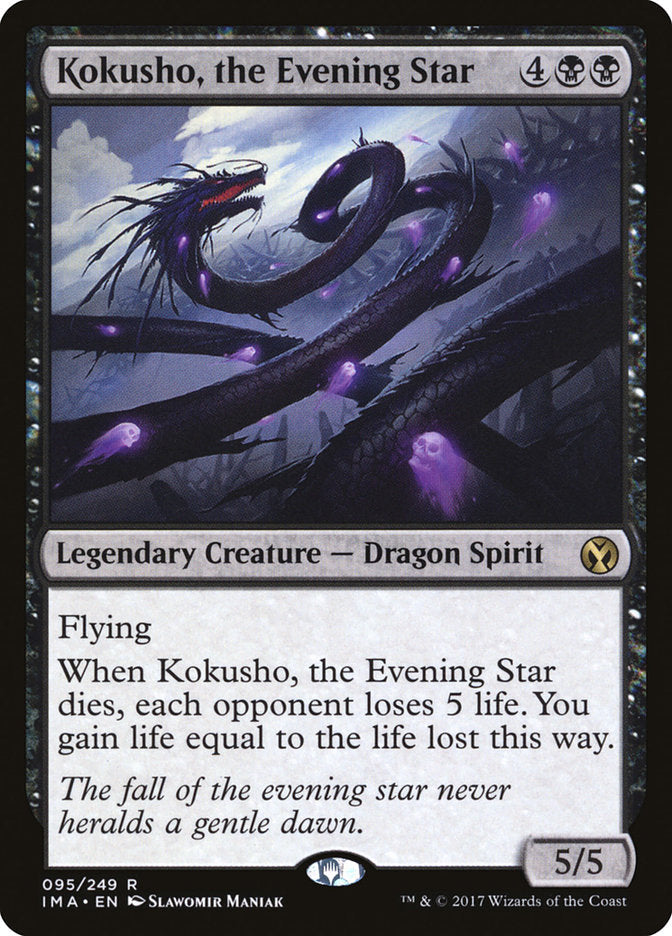 Kokusho, the Evening Star [Iconic Masters] Magic: The Gathering