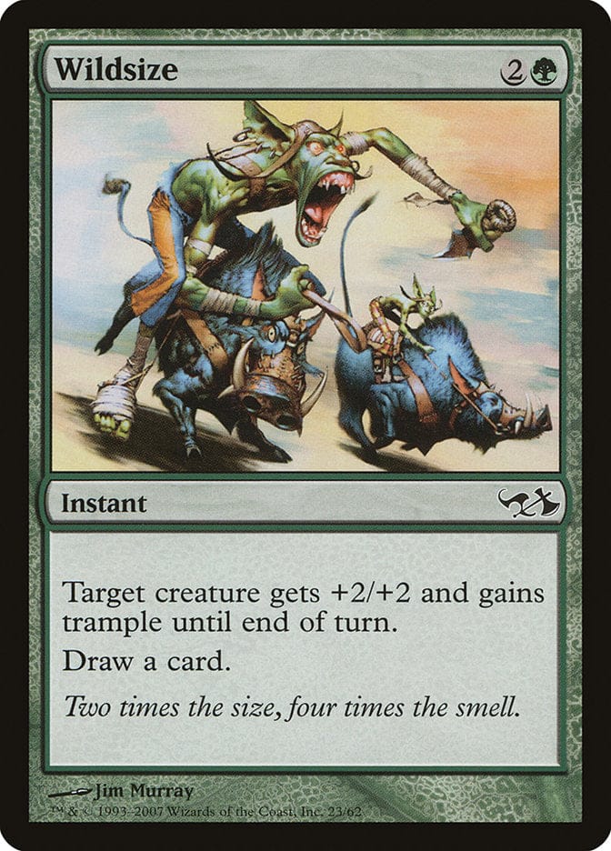 Wildsize [Duel Decks: Elves vs. Goblins] Magic: The Gathering