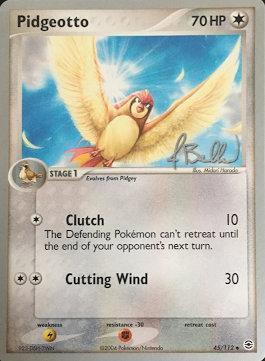 Pidgeotto (45/112) (Eeveelutions - Jimmy Ballard) [World Championships 2006] Pokémon