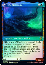 Cosima, God of the Voyage // The Omenkeel [Kaldheim Prerelease Promos] Magic: The Gathering