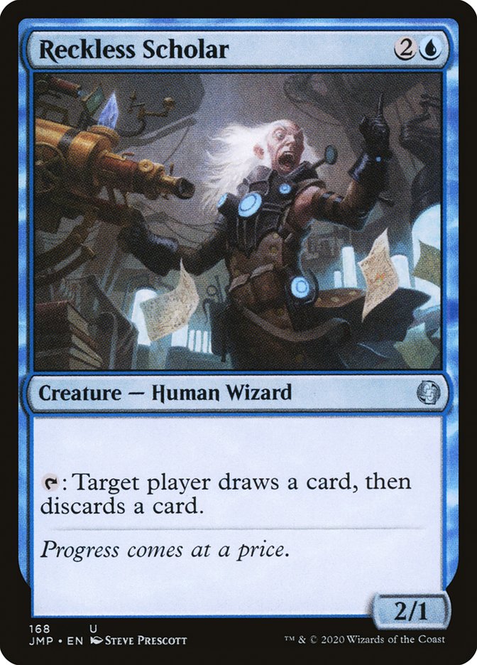 Reckless Scholar [Jumpstart] Magic: The Gathering
