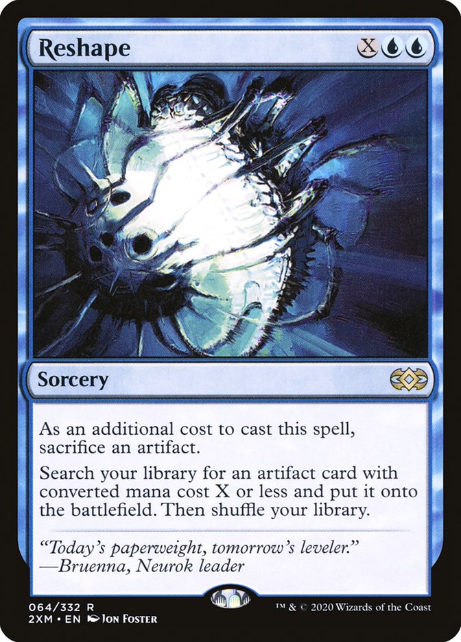 Reshape [Double Masters] Magic: The Gathering