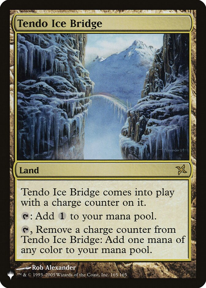 Tendo Ice Bridge [The List] Magic: The Gathering
