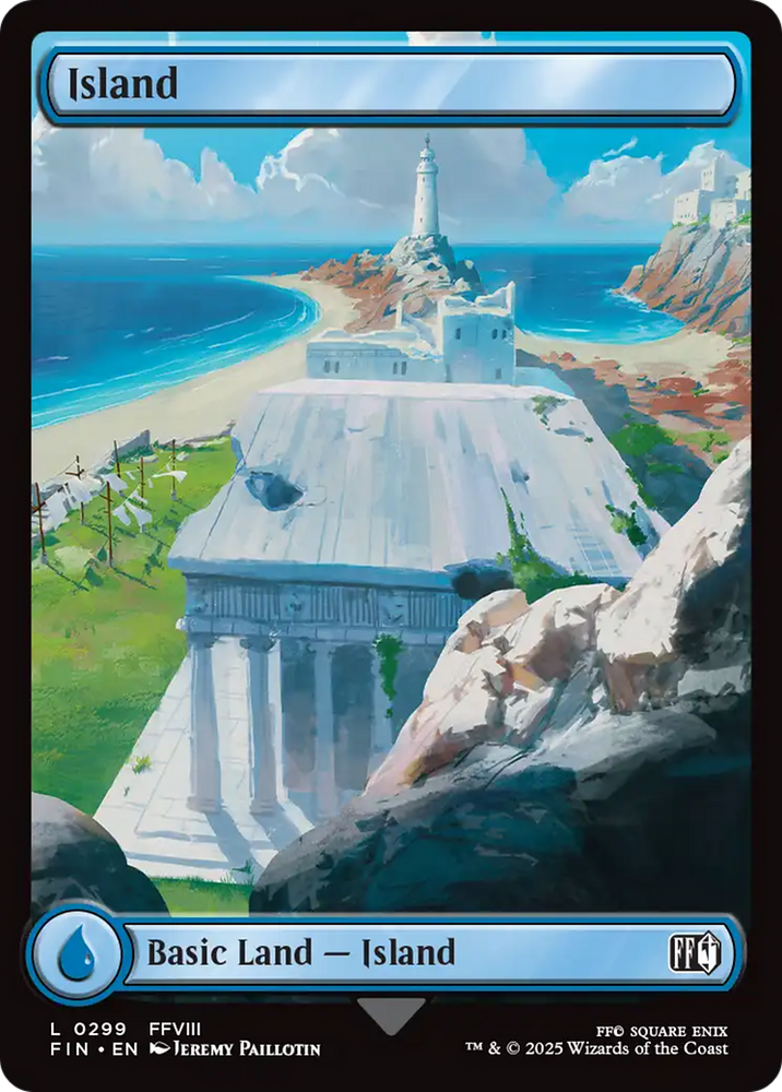 Island (0299) [FINAL FANTASY] Magic: The Gathering
