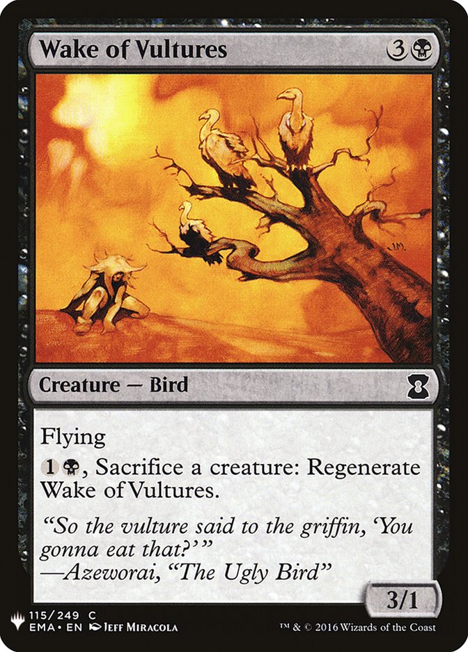 Wake of Vultures [Mystery Booster] Magic: The Gathering