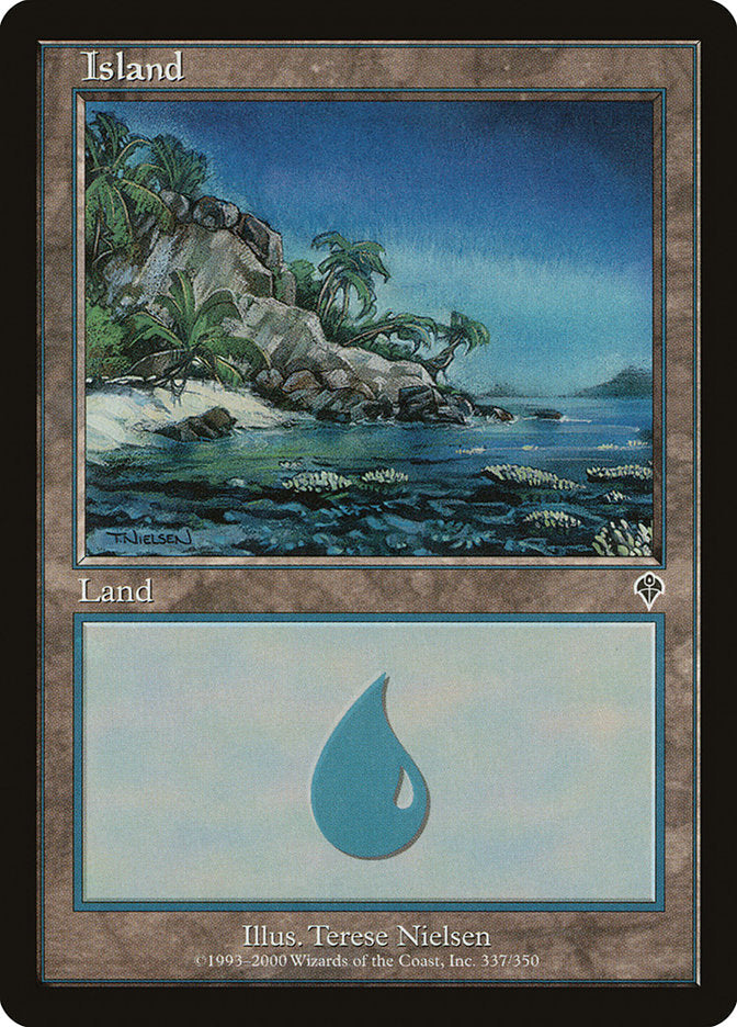 Island (337) [Invasion] Magic: The Gathering