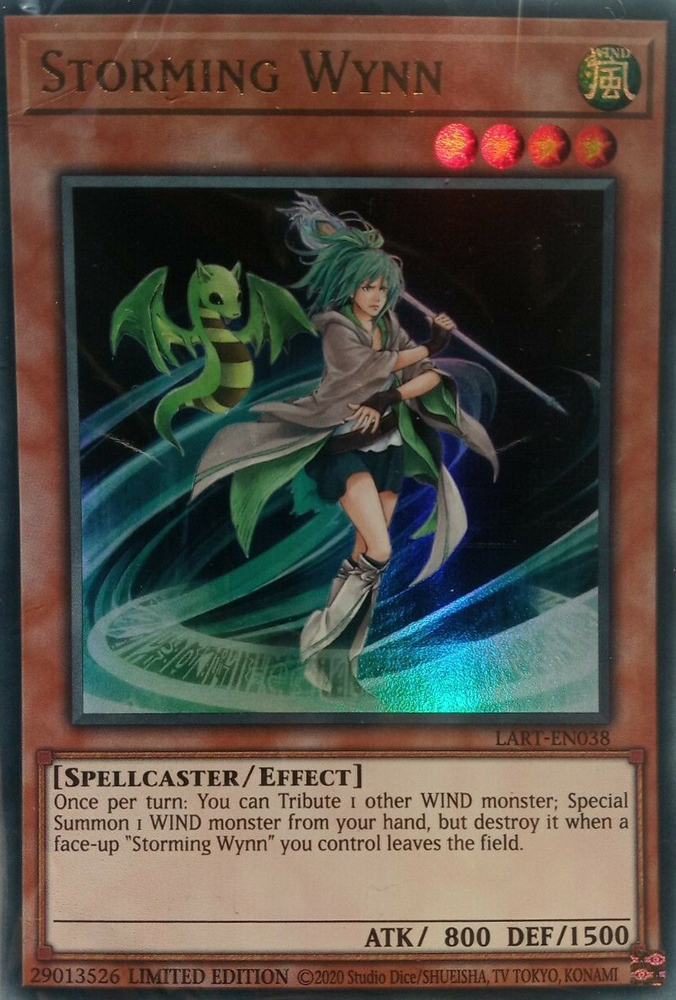 Storming Wynn [LART-EN038] Ultra Rare Yu-Gi-Oh!