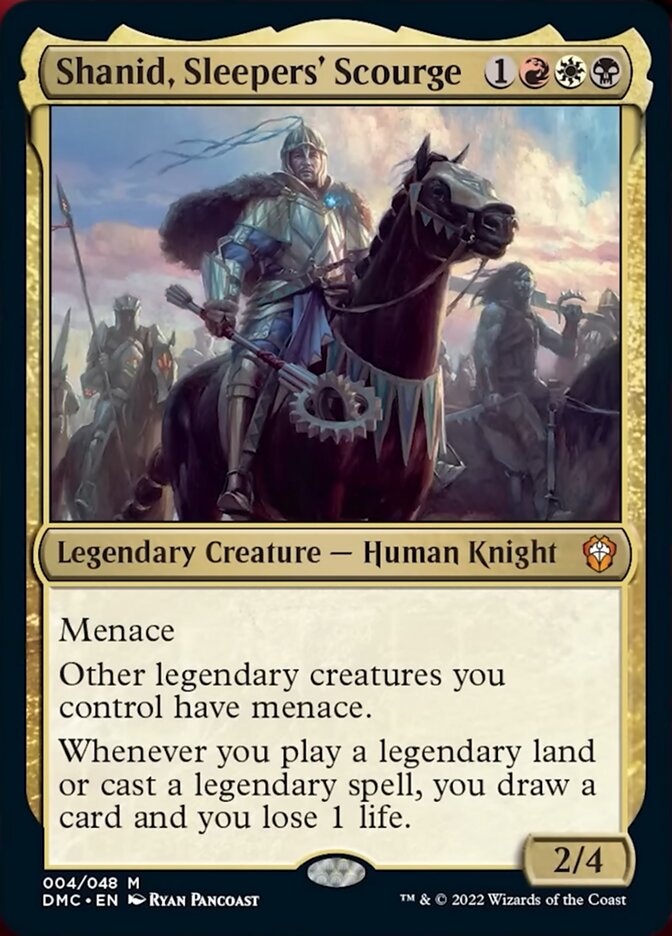 Shanid, Sleepers' Scourge [Dominaria United Commander] Magic: The Gathering