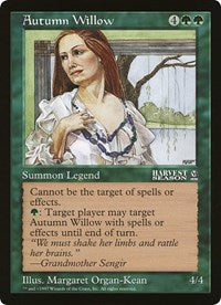 Autumn Willow (Oversized) [Oversize Cards] Magic: The Gathering