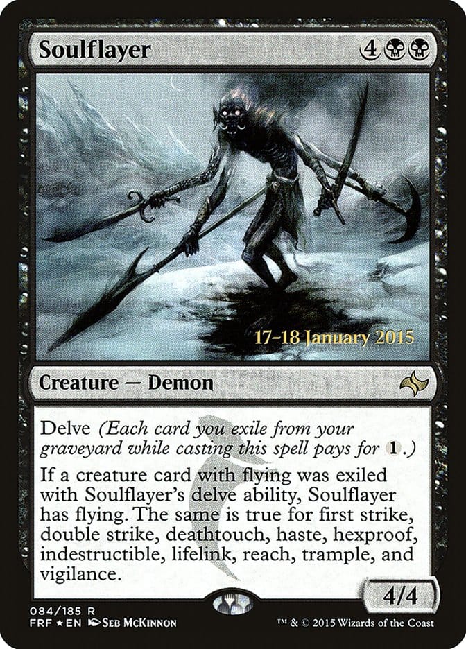 Soulflayer [Fate Reforged Prerelease Promos] Magic: The Gathering