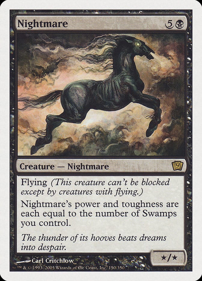 Nightmare [Ninth Edition] Magic: The Gathering