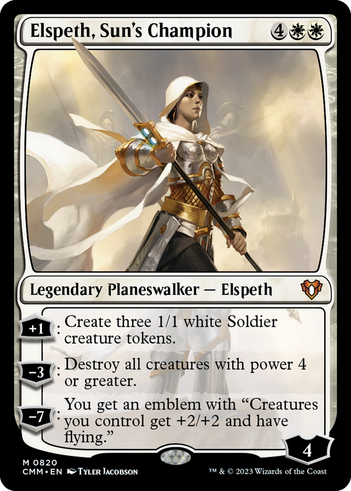 Elspeth, Sun's Champion [Commander Masters] Magic: The Gathering