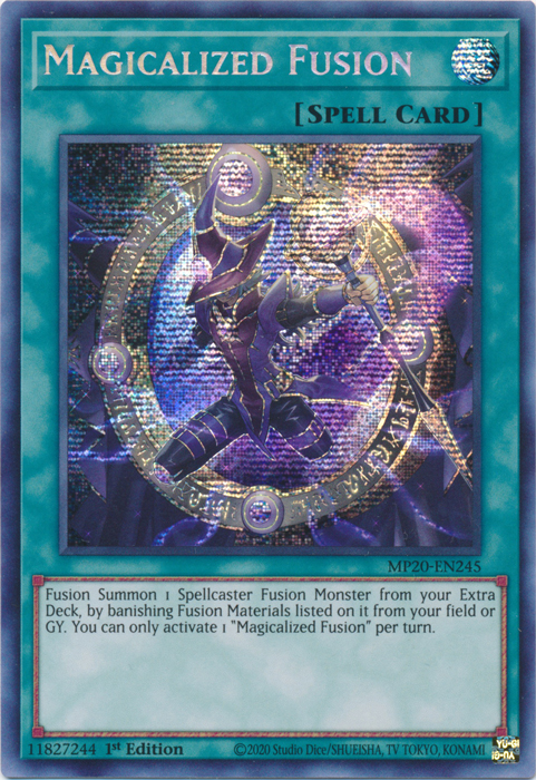 Magicalized Fusion [MP20-EN245] Prismatic Secret Rare - Yugioh Cards For Your TCG Needs!