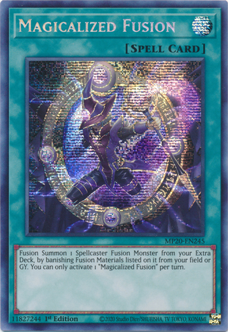 Magicalized Fusion [MP20-EN245] Prismatic Secret Rare - Yugioh Cards For Your TCG Needs!