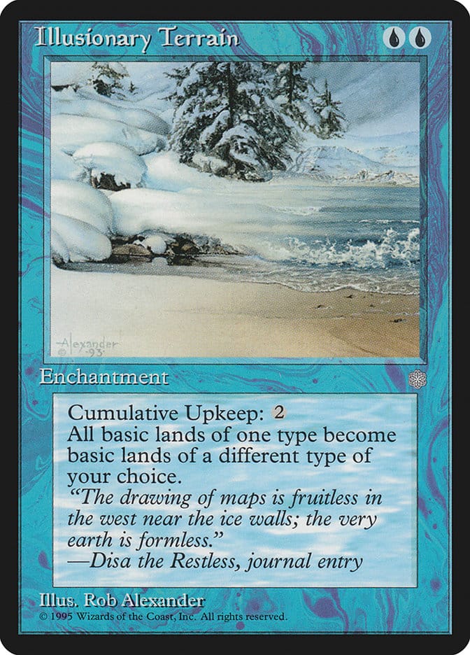 Illusionary Terrain [Ice Age] Magic: The Gathering