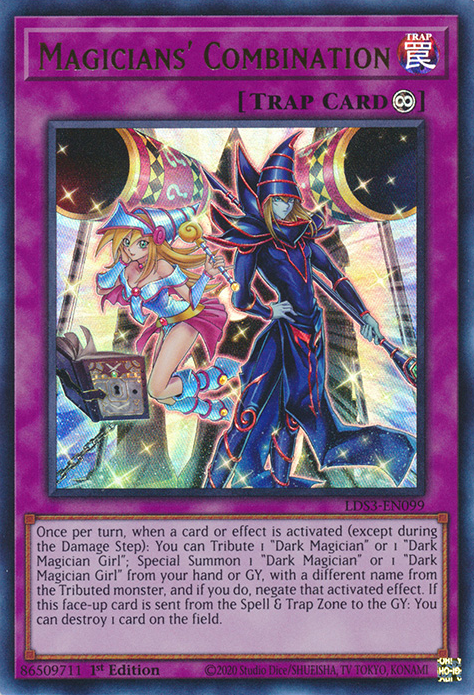 Magicians' Combination [LDS3-EN099] Ultra Rare - Yugioh Cards For Your TCG Needs!